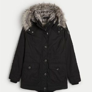 Hollister parka jacket